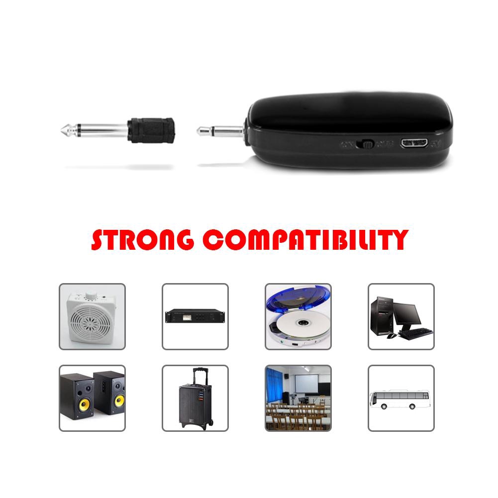 2.4G Wireless Microphone Speech headset Megaphone Radio Mic for Loudspeaker