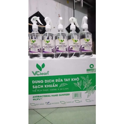 DUNG DỊCH RỬA TAY VCLEAN  3 Mùi Hương, Chai 100ml | WebRaoVat - webraovat.net.vn