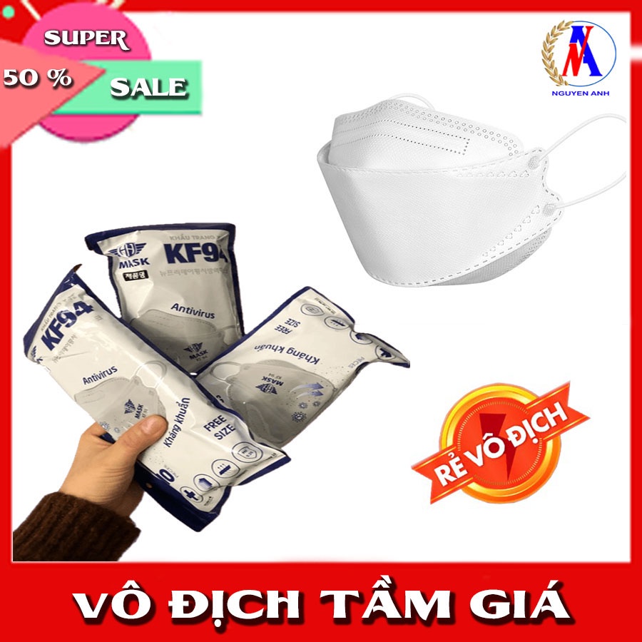 Set 50 Chiếc Khẩu trang 4 Lớp KF94