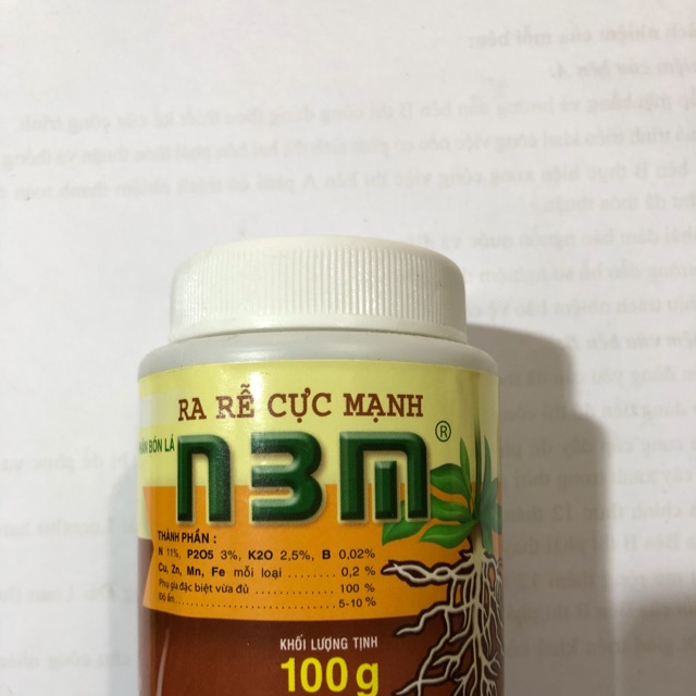 RA RỄ CỰC MẠNH N3M,NEM (hộp 100gr)