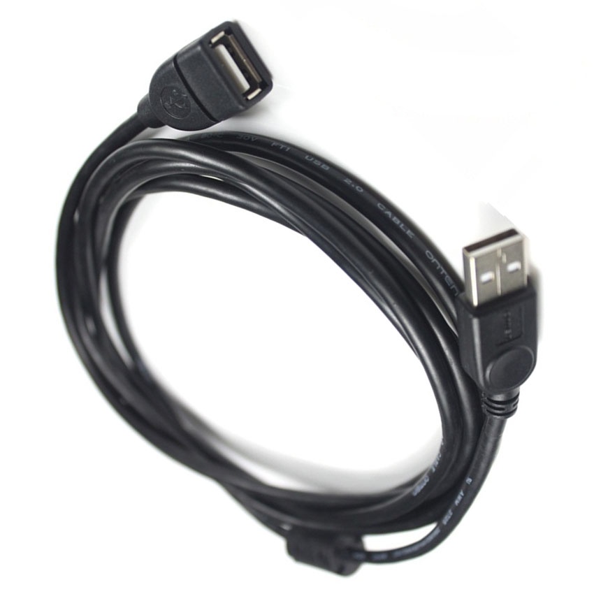 [Loại 1] Dây cáp USB nối dài 1.5M / 3M / 5M đen dùng để nối dài cắm USB mới VNET DND03 | BigBuy360 - bigbuy360.vn