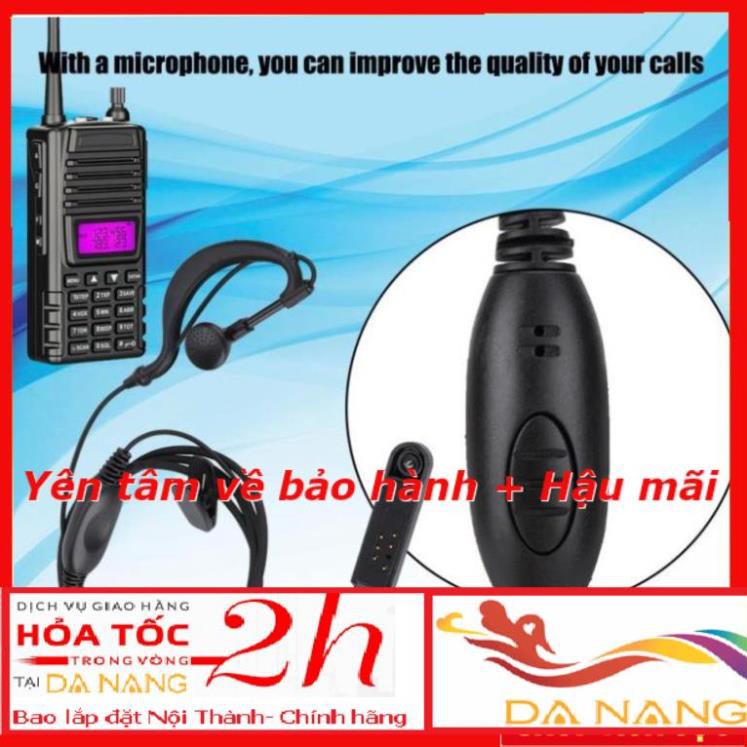 --sale000 **TRỢ GIÁ 2021** Tai nghe bộ đàm có micro và kẹp cho bộ đàm Baofeng UV 9RPLUS