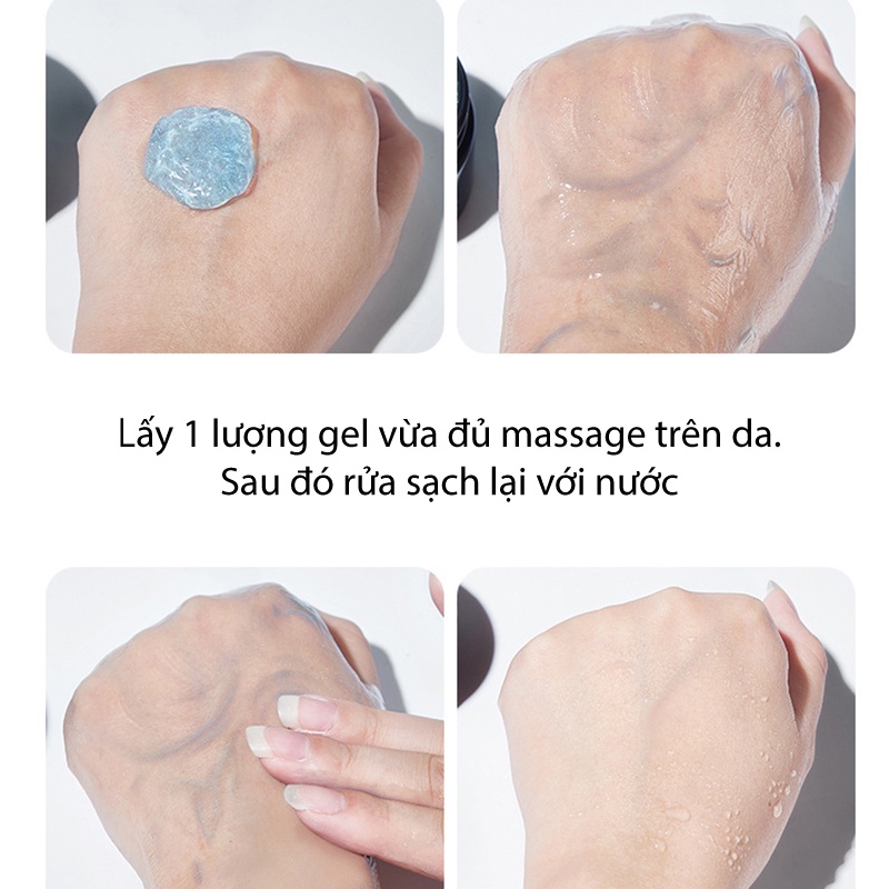 Gel tẩy da chết Noro tinh thể đá dưỡng ẩm làm sạch kiểm soát dầu giúp trẻ hóa làn da 65ml HTTBC7 | BigBuy360 - bigbuy360.vn