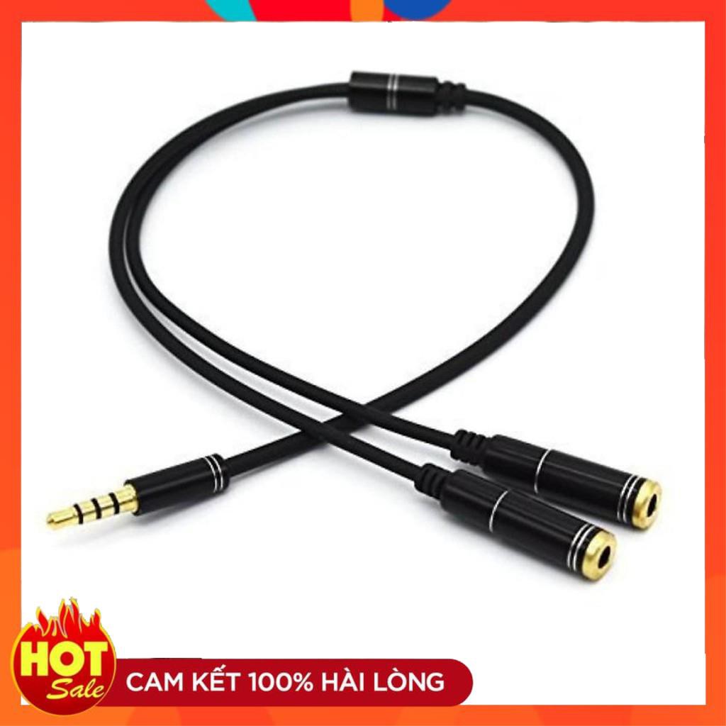 [Chính Hãng] Dây Chia Tai Nghe Từ 1 ra 2 chân cắm 3,5mm Earldom AUX-201 - Hàng Chính Hãng bảo ahnfh 12 tháng