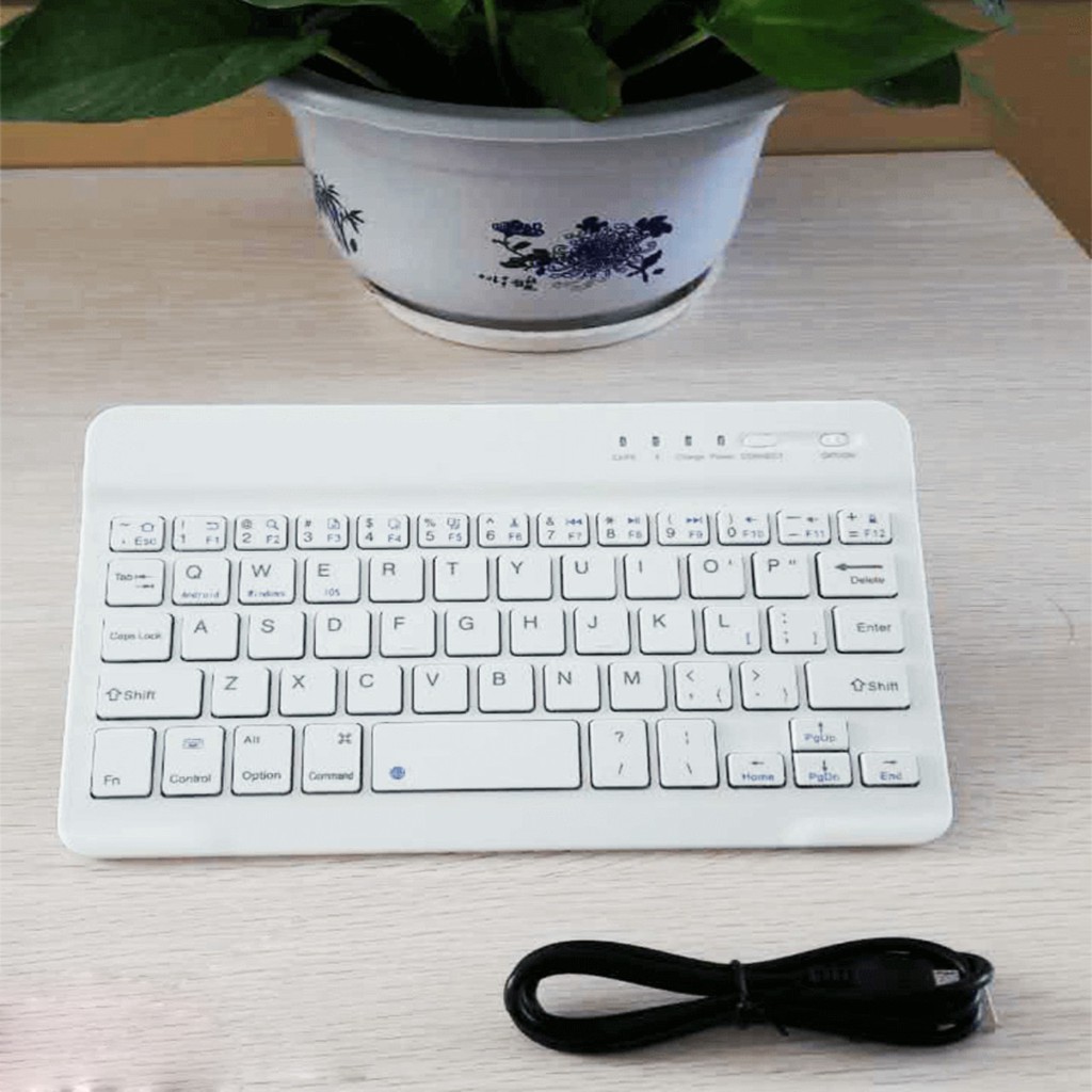 Bàn phím kết nối không dây bluetooth cho hệ điều hành IOS/ WINDOWS/ ANDROID từ 4 đến 6.5 inch | BigBuy360 - bigbuy360.vn