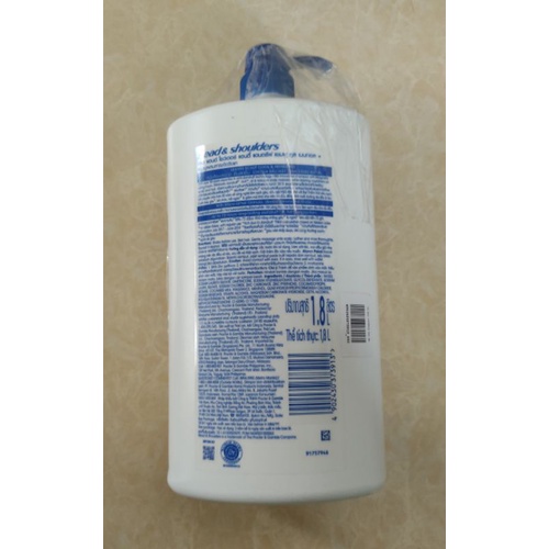 Dầu Gội Head &amp; Shoulders Bạc Hà Mát Lạnh 1800ml (SIÊU TO KHỔNG LỒ)