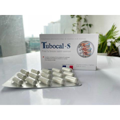Canxi hữu cơ Tubocal-S - Phòng chống thiếu canxi cho bà bầu và bà mẹ cho con bú  có vỉ lẻ