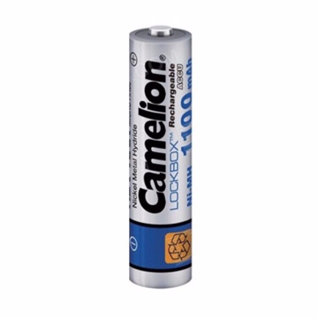 Combo 2 Vỉ Pin Sạc AAA Camelion 1100 mAh Chính Hãng Vỉ 2 Viên