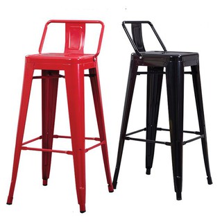 Ghế Tolix Bar Chân Cao, Có Lưng Tựa Quán Cafe, Quầy Bar Màu Đen, Đỏ, Trắng, Vàng Ngoài Trời / Hàng Nhập Khẩu Cao Cấp