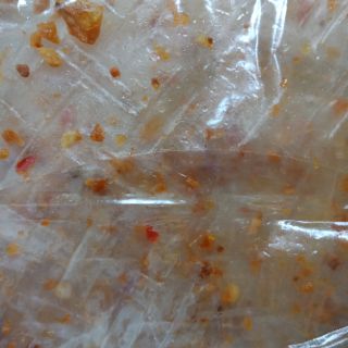 Bánh tráng trộn sẵn sa tế - muối - hành phi