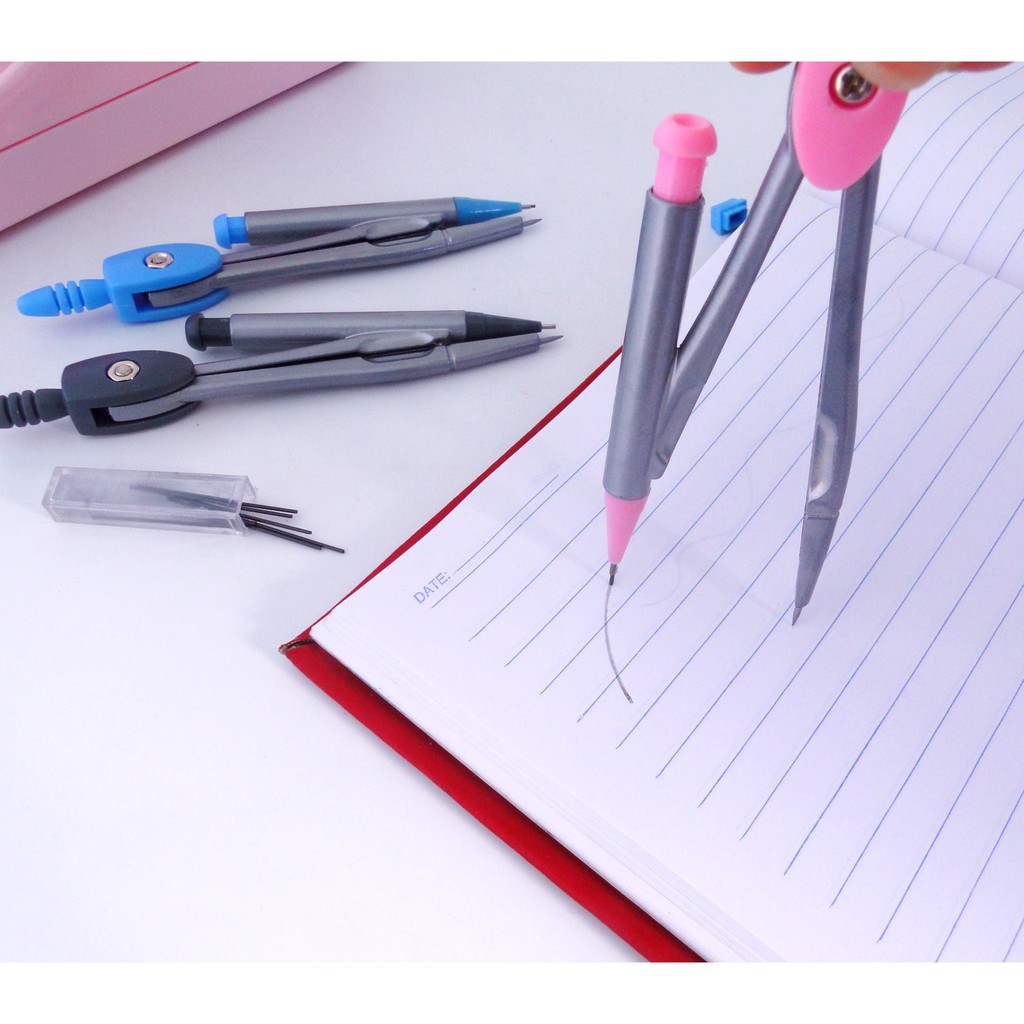 Compass kim loại kèm hộp ruột chì STACOM/CS103