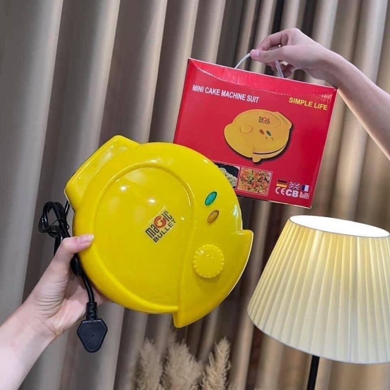 Khuôn bánh bông lan, máy nướng bánh bông lan hình thú, hàng chính hãng Vịt Vàng