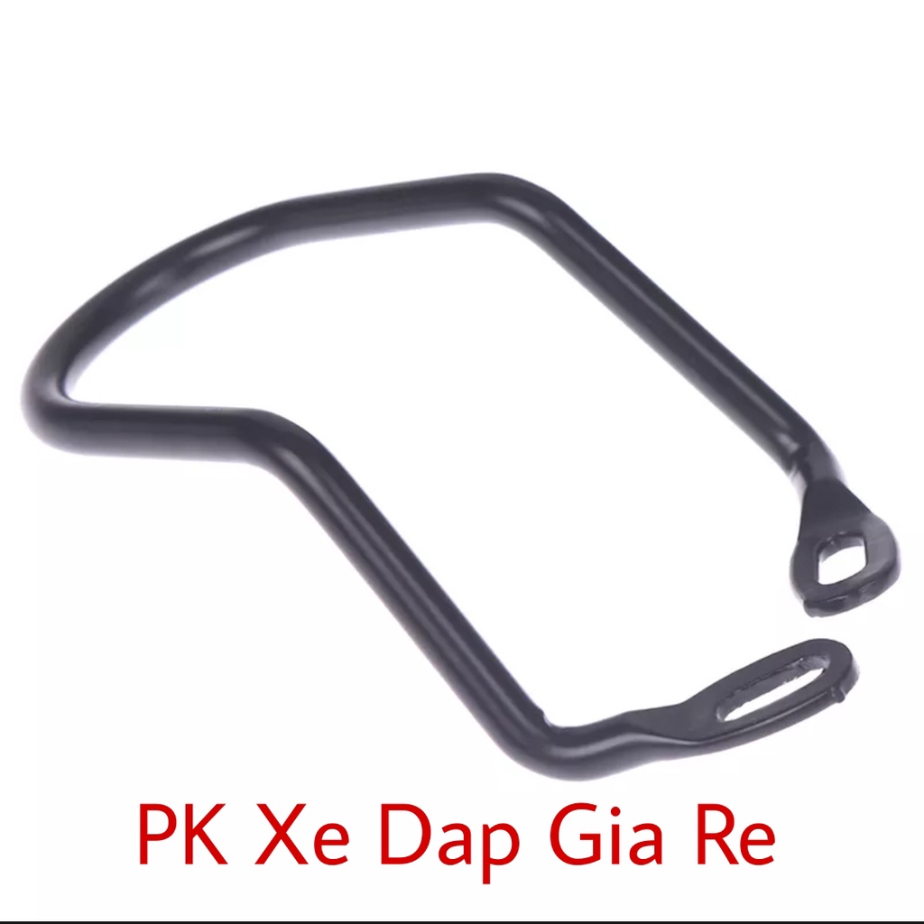 Dụng cụ bảo vệ cùi đề sau xe đạp, Bảo  vệ cùi đề xe đạp bằng thép 2 điểm bắt