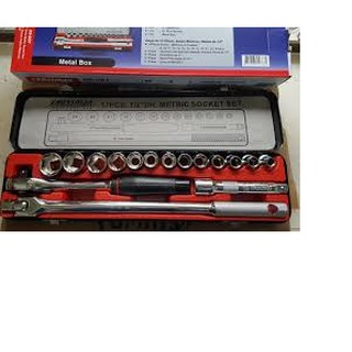 Bộ típ 17 cái 6 góc Crossman 99-097 - 0.5inch