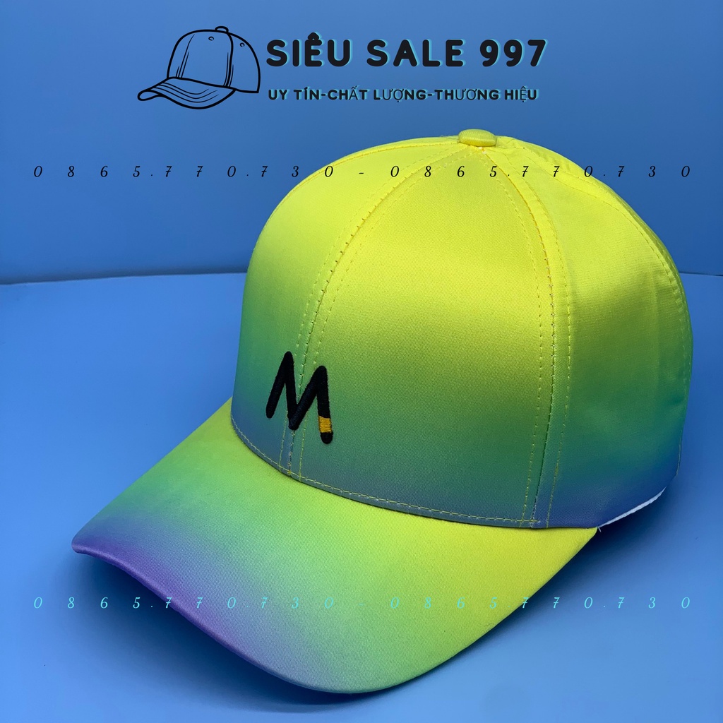 NÓN KẾT HUỲNH QUANG LOANG MÀU THÊU M PHONG CÁCH, MŨ KẾT SIÊU ĐẸP HÀNG UNISEX