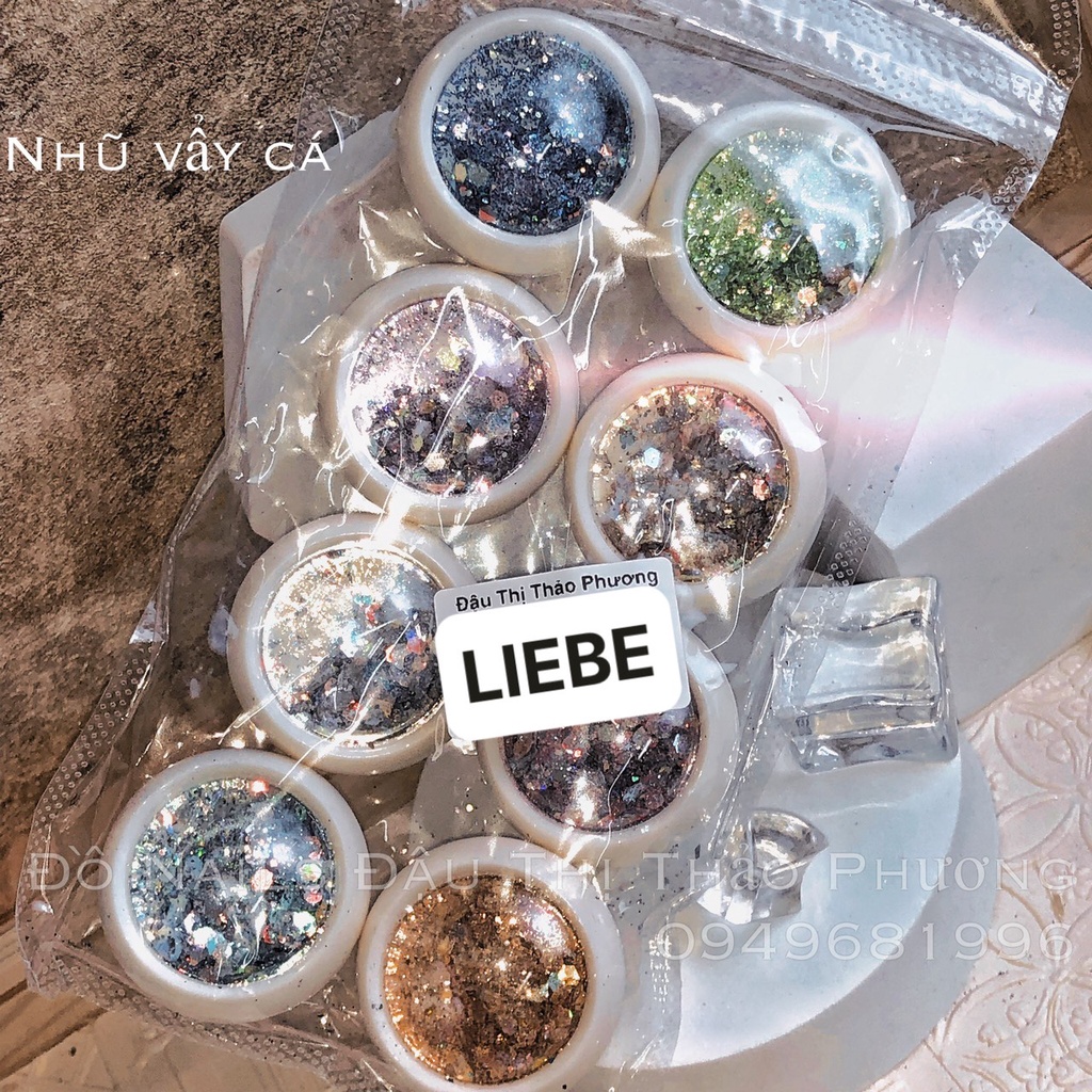Set Nhũ Vẩy Cá Siêu Sáng