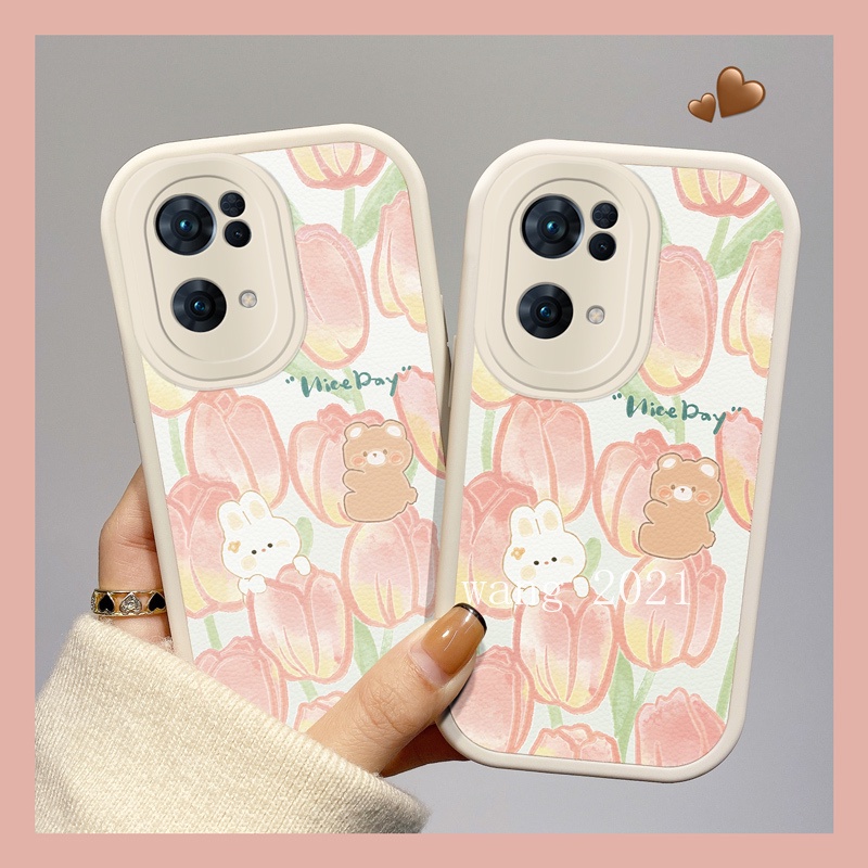 Ốp Điện Thoại Mềm Họa Tiết Tranh Sơn Dầu Chống Rơi Cho OPPO Reno8 Z 5G