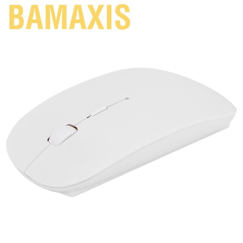 Bamaxis ASHATA Wireless Mouse  Computer Office Business Portable Notebook Tablet Accessories L3 White for