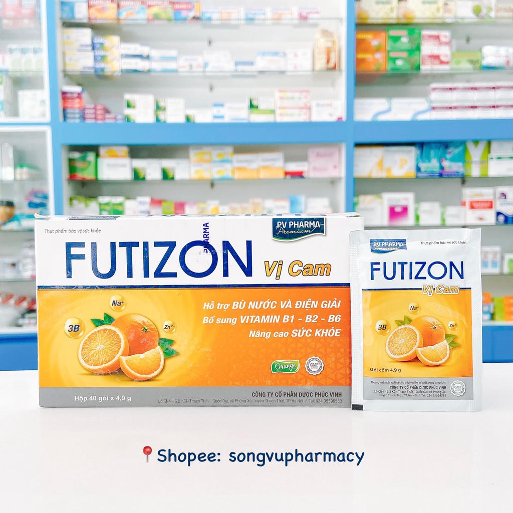 Nước cam bù nước và điện giải FUTIZON