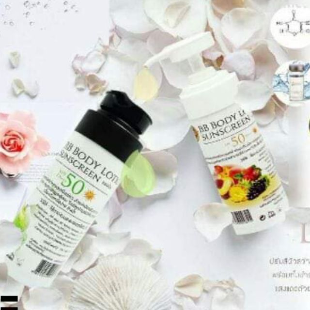 Dưỡng Trắng Make Up BB Body Lotion Sunscreen SPF PA+++ 50 Thái Lan.