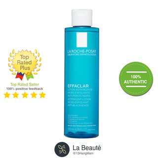 Nước cân bằng cho da hỗn hợp, dầu, mụn - La Roche-Posay Lotion Effaclar 200ml