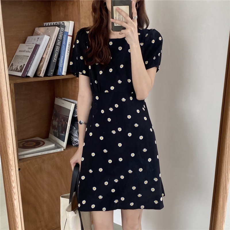 Đầm Thời Trang retro Cá Tính Trẻ Trung Cho Nữ 2022