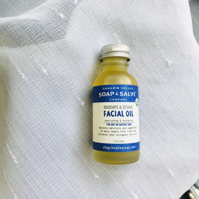 [Organic] Dầu dưỡng sáng da mờ thâm Chagrin Valley Rose Hip Seasame Facial Oil