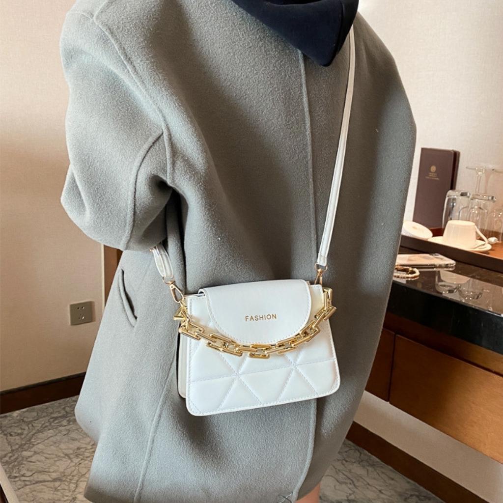 Túi xách nữ đeo chéo kẹp nách đeo vai thời trang cá tính giá rẻ dây xích to NAMI NM45