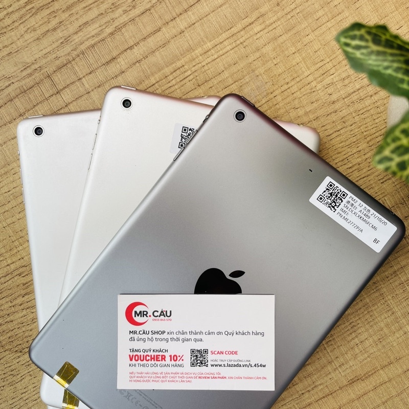 Máy tính bảng lPAD MINI 2 Chính hãng bộ nhớ 16GB 32GB Màn hình 7.9 Inch HD - Tặng: Bộ Sạc 12W | BigBuy360 - bigbuy360.vn