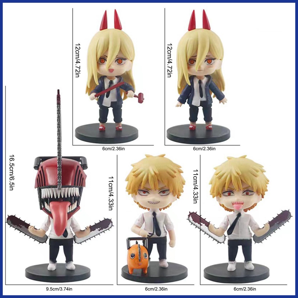 Mô Hình Nhân Vật Hoạt Hình The Gang Makima Orange Dog Bằng Pvc