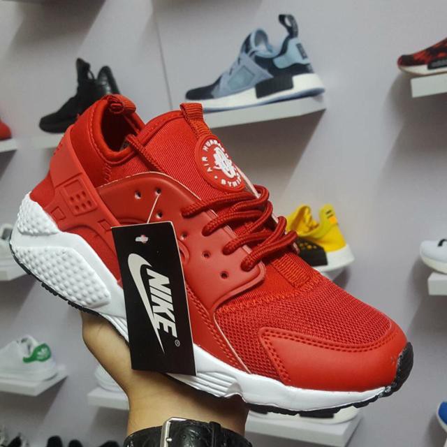 Giày THỂ THAO Huarache Màu Đỏ Trắng