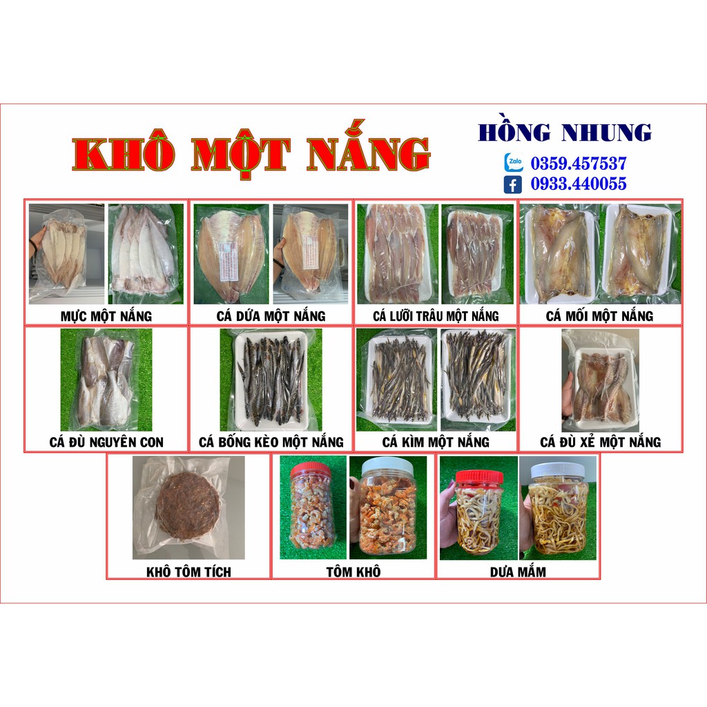 Khô Mực 1 nắng (1kg)