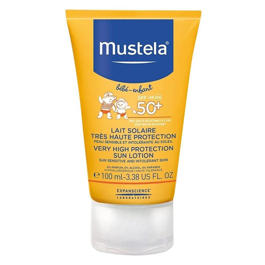 Kem Chống Nắng Cho Mặt Mustela Very High Protection Sun Lotion