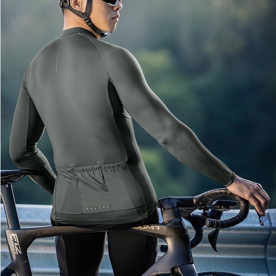 Áo đi xe đạp Santic dài tay vừa vặn thoải mái thời trang chất lượng cao