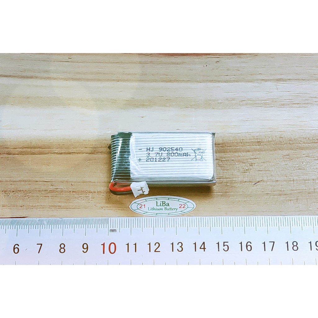 Pin Flycam 3.7V 800mAh 25C, zắc cắm PH2.0, XH2.54, SM, SYP _ LiBa