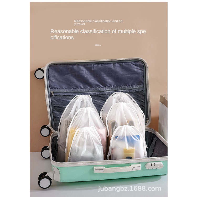 Túi Dây Rút Đựng Đồ Lót/Quần Áo Chống Thấm Nước Tiện Dụng Mang Theo Du Lịch