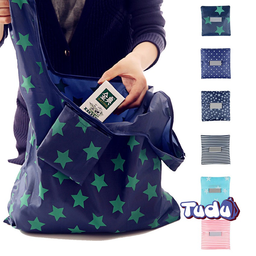Túi Shopping, Túi Tote Vải Chống Nước Đựng Đồ Khi Đi Chợ, Siêu Thị Dung Tích Nhỏ CN502