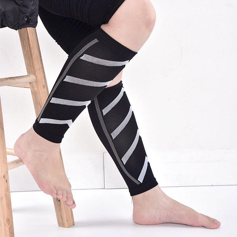 Vớ Cotton Nén Bắp Chân Thoáng Khí Hỗ Trợ Chơi Bóng Rổ