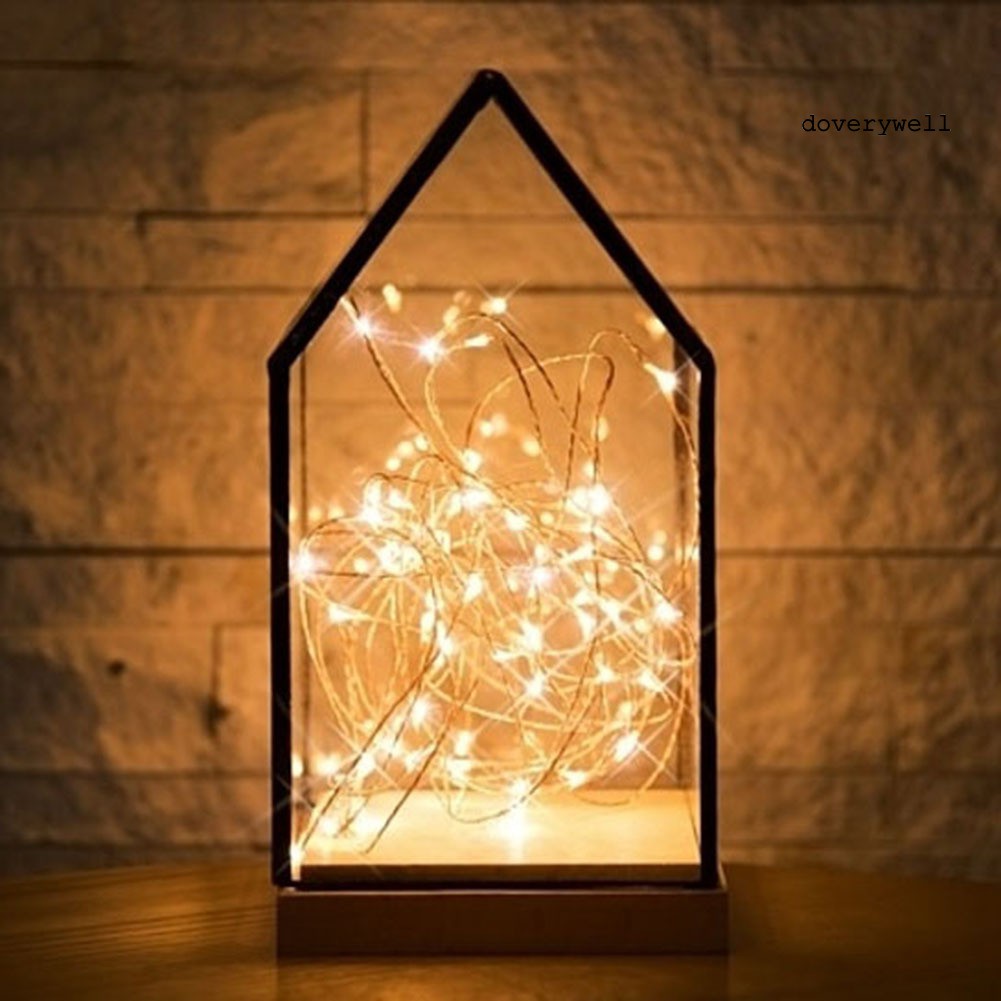 2 Dây đèn led trang trí giáng sinh sử dụng pin