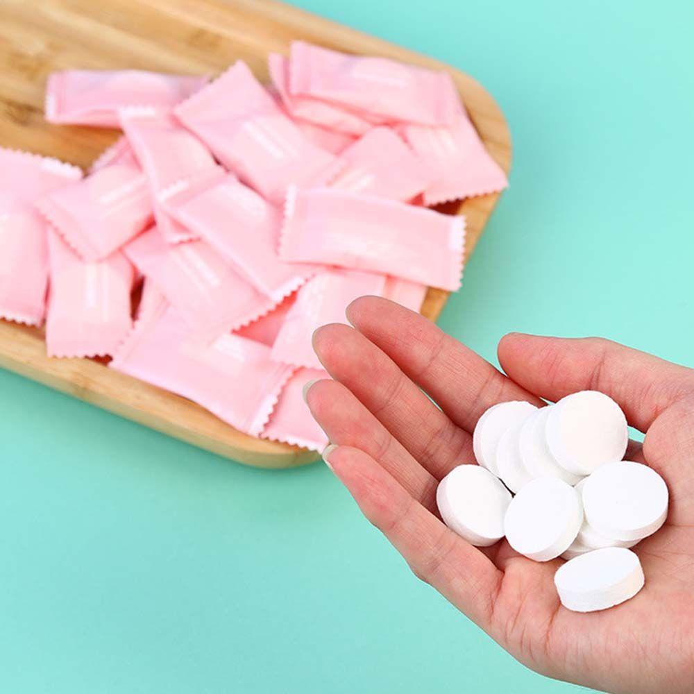 Khăn Lau Mặt Nén Được Làm Từ Vải Cotton Không Dệt