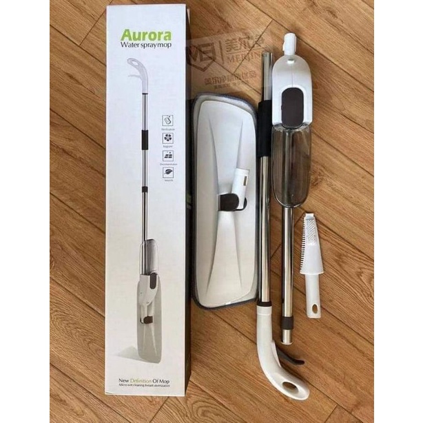 Cây lau nhà có bình xịt nước thông minh xoay 360 độ Aurora