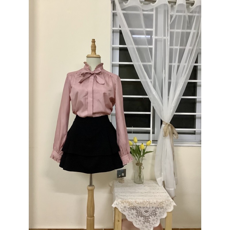 Combo sơ mi kiểu chốt live