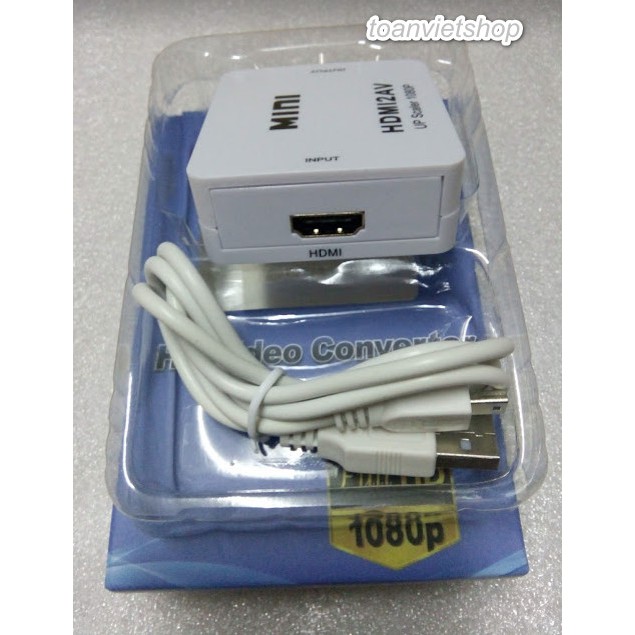Bộ chuyển HDMI to AV( HD video converter/hdmi2av)