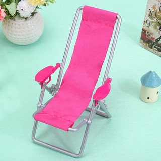 Ghế ngồi bãi biển có thể xếp gọn xinh xắn cho búp bê