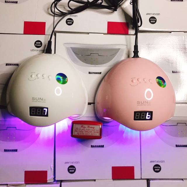 Máy hơ gel mini sun 5 chính hãng BẾP NHÀ BEAR SUN5  TEM XANH