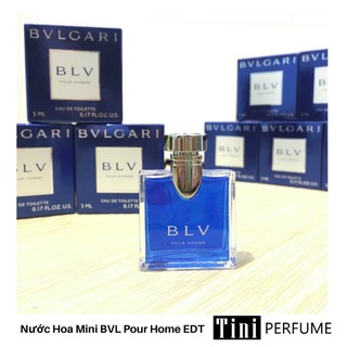 Nước hoa mini Bvlgari BLV Pour Homme EDT mini 5ml