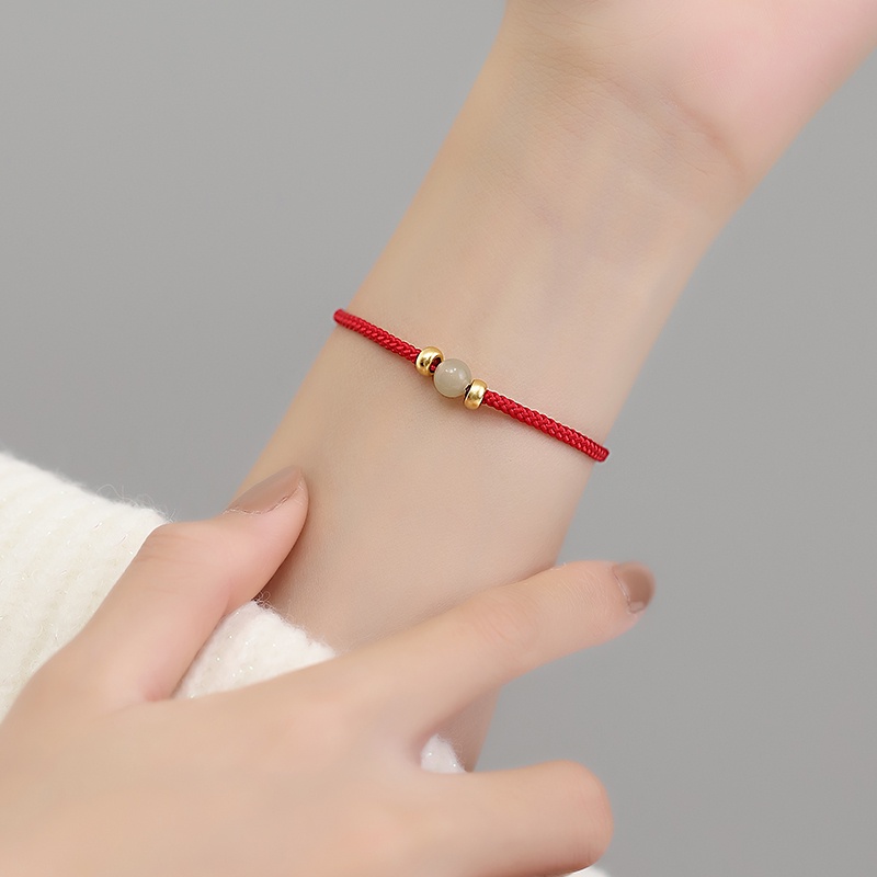 Vòng Tay Dây Đỏ May Mắn Cho Nữ