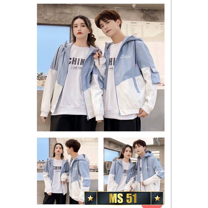 6 mẫu Áo khoác kaki dù đôi nam nữ rẻ from rộng cực chất siêu chất UNISEX cao cấp