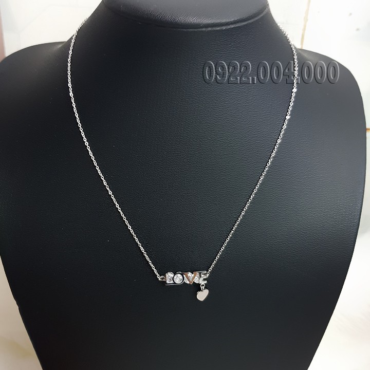 Dây chuyền nữ, dây chuyền chữ LOVE DZ1457