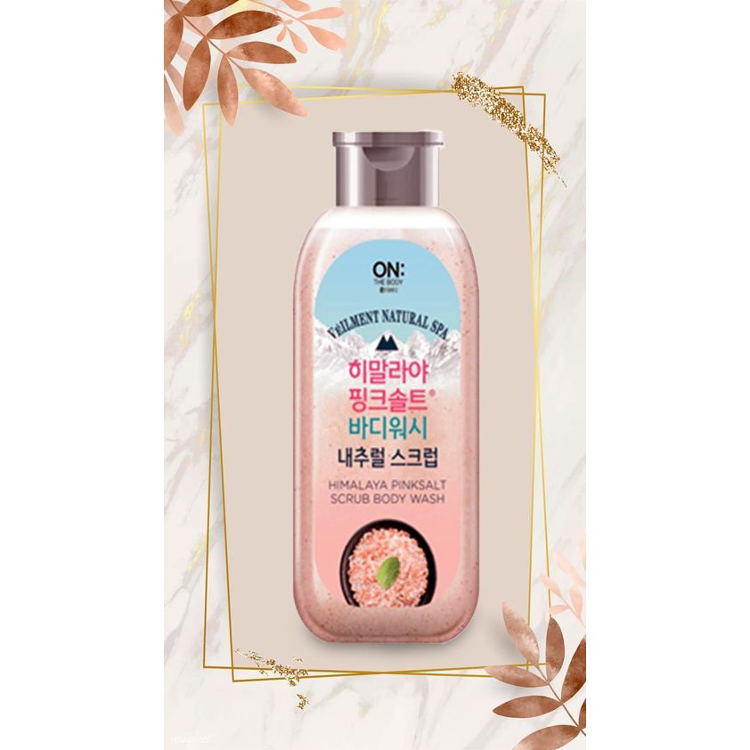 Sữa tắm OTB hạt Veilment Natural Spa Black Rose 200g